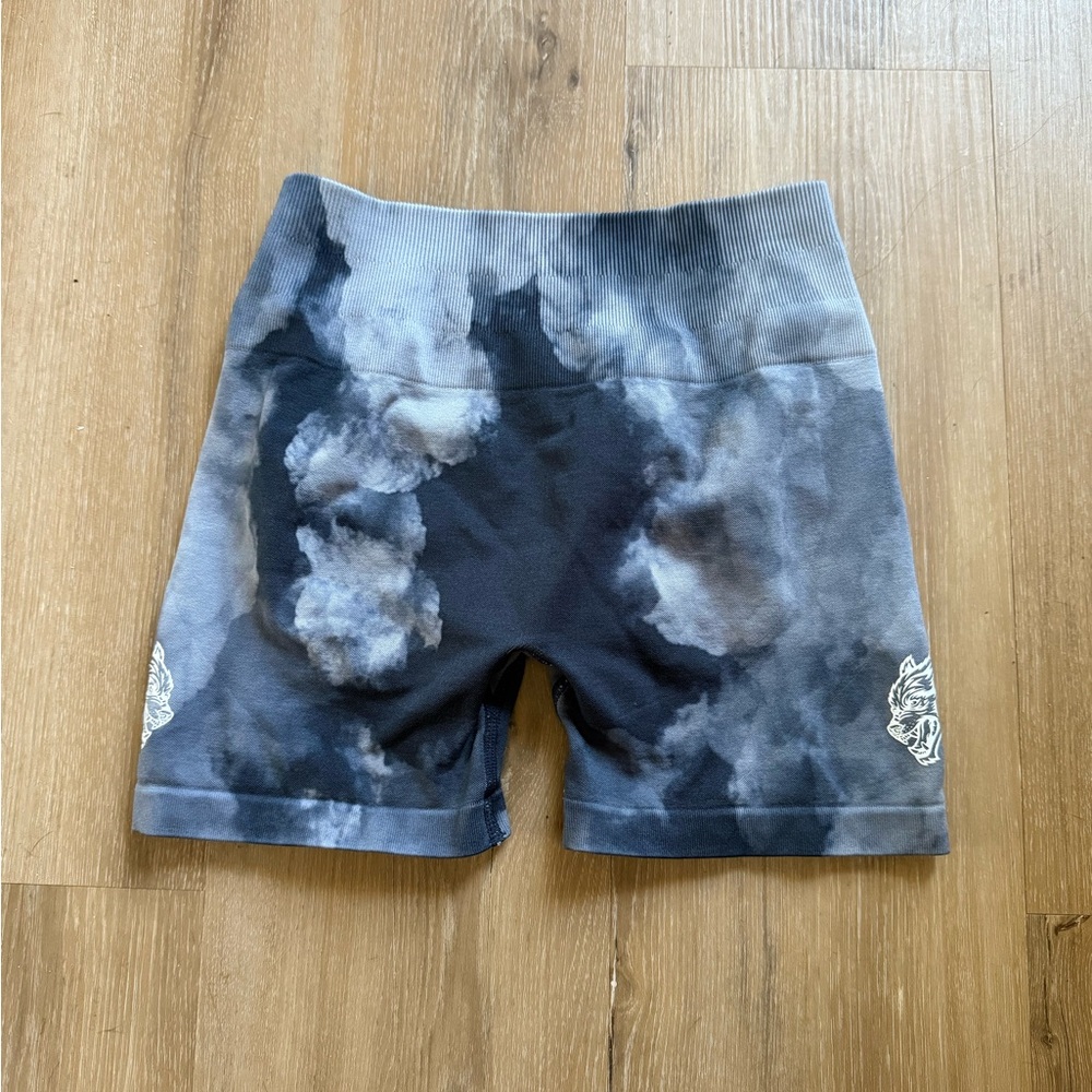 Darc Sport Cloud Pattern Athletic Shorts